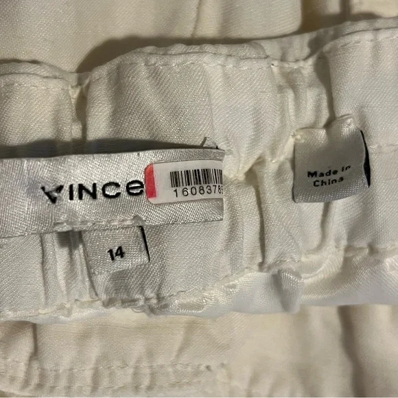 Vince White Wide Leg Pants - Picture 5 of 9